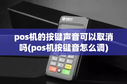pos机的按键声音可以取消吗(pos机按键音怎么调)
