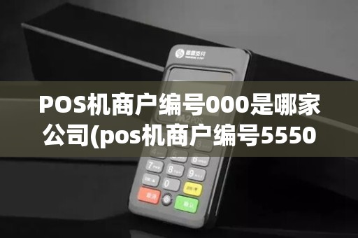 POS机商户编号000是哪家公司(pos机商户编号5550)