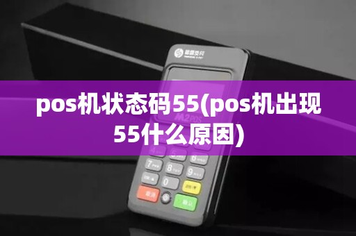 pos机状态码55(pos机出现55什么原因)