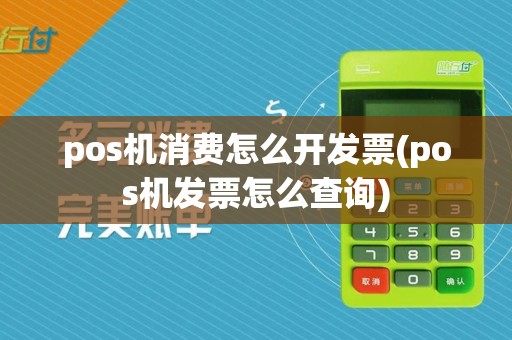 pos机消费怎么开发票(pos机发票怎么查询)