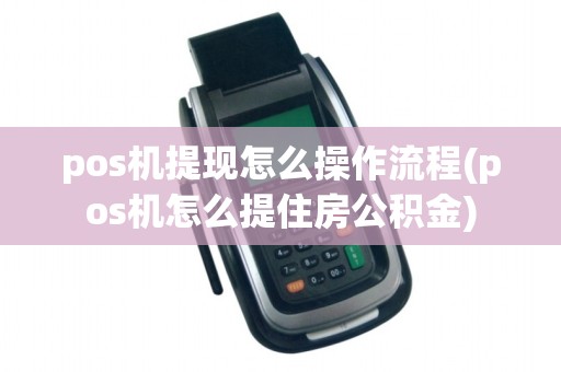 pos机提现怎么操作流程(pos机怎么提住房公积金)