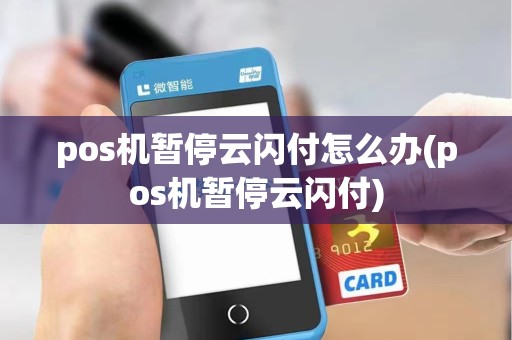 pos机暂停云闪付怎么办(pos机暂停云闪付)