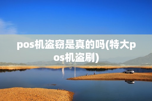 pos机盗窃是真的吗(特大pos机盗刷)