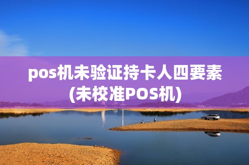 pos机未验证持卡人四要素(未校准POS机)