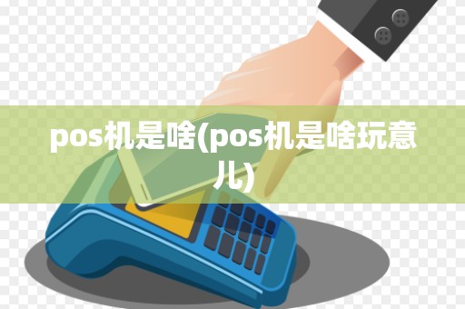 pos机是啥(pos机是啥玩意儿)