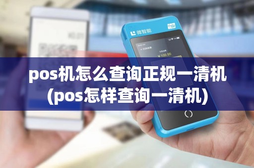 pos机怎么查询正规一清机(pos怎样查询一清机)