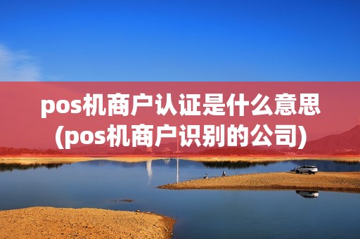 pos机商户认证是什么意思(pos机商户识别的公司)