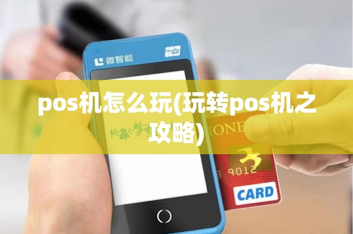pos机怎么玩(玩转pos机之攻略)
