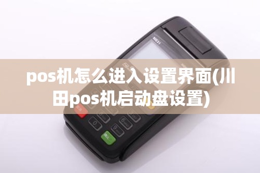 pos机怎么进入设置界面(川田pos机启动盘设置)