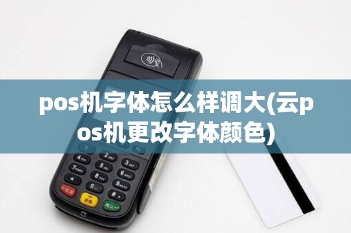 pos机字体怎么样调大(云pos机更改字体颜色)