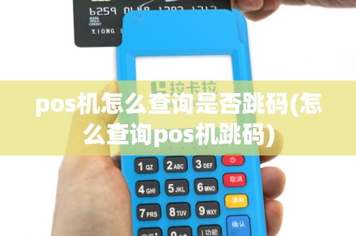 pos机怎么查询是否跳码(怎么查询pos机跳码)