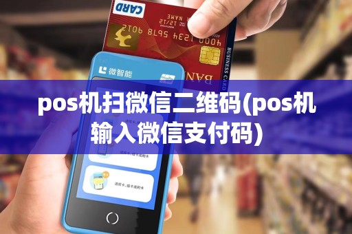 pos机扫微信二维码(pos机输入微信支付码)