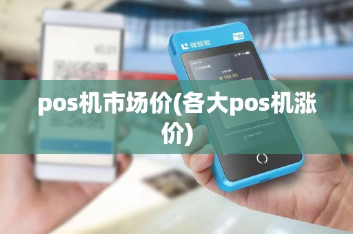 pos机市场价(各大pos机涨价)