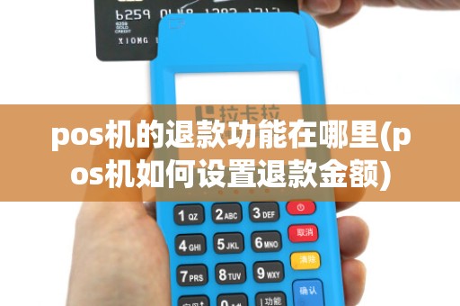 pos机的退款功能在哪里(pos机如何设置退款金额)