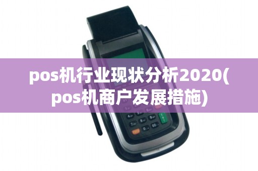 pos机行业现状分析2020(pos机商户发展措施)