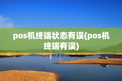 pos机终端状态有误(pos机终端有误)