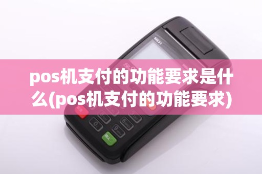 pos机支付的功能要求是什么(pos机支付的功能要求)