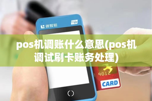 pos机调账什么意思(pos机调试刷卡账务处理)