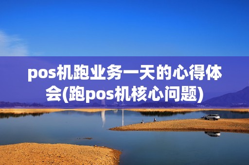 pos机跑业务一天的心得体会(跑pos机核心问题)