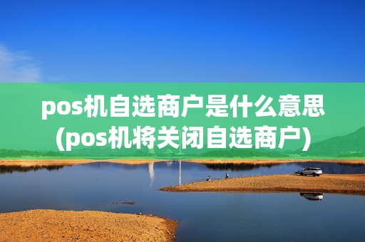 pos机自选商户是什么意思(pos机将关闭自选商户)