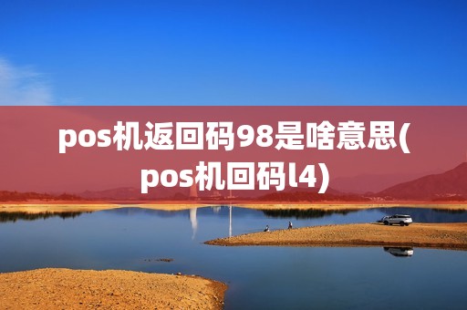 pos机返回码98是啥意思(pos机回码l4)