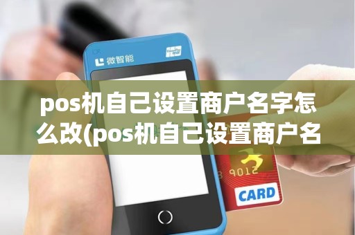 pos机自己设置商户名字怎么改(pos机自己设置商户名)