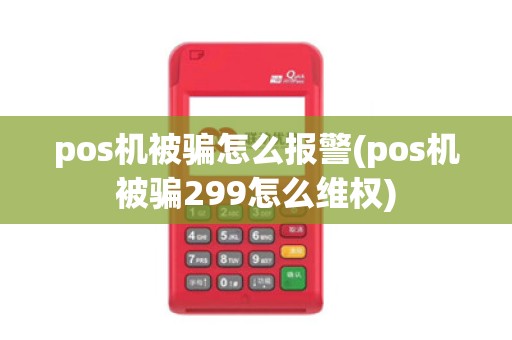 pos机被骗怎么报警(pos机被骗299怎么维权)