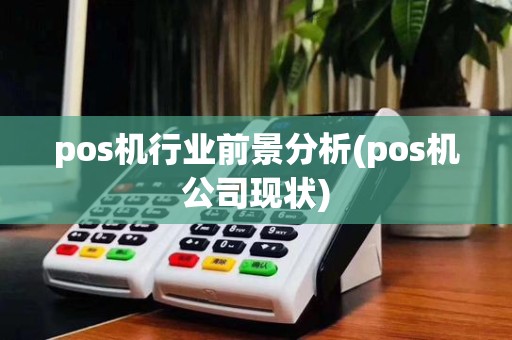 pos机行业前景分析(pos机公司现状)