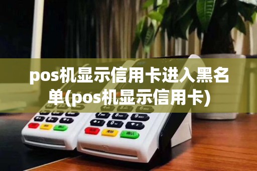 pos机显示信用卡进入黑名单(pos机显示信用卡)