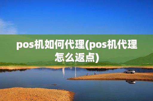 pos机如何代理(pos机代理怎么返点)