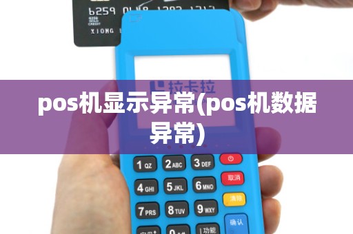 pos机显示异常(pos机数据异常)