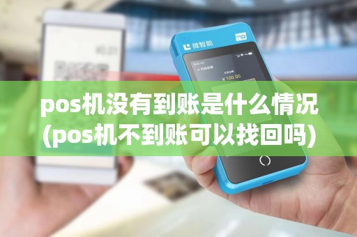pos机没有到账是什么情况(pos机不到账可以找回吗)