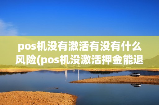pos机没有激活有没有什么风险(pos机没激活押金能退吗)
