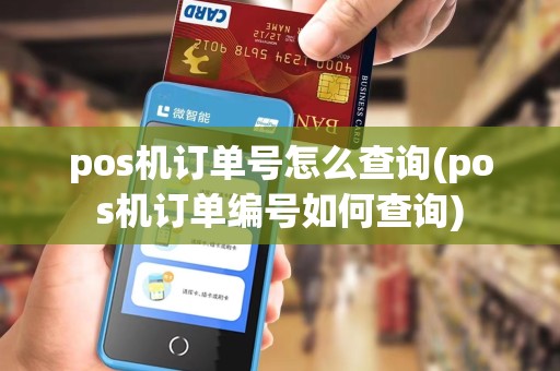 pos机订单号怎么查询(pos机订单编号如何查询)