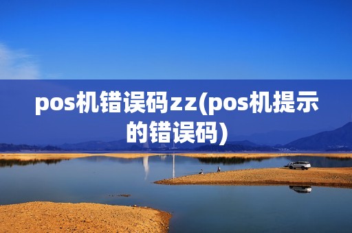 pos机错误码zz(pos机提示的错误码)