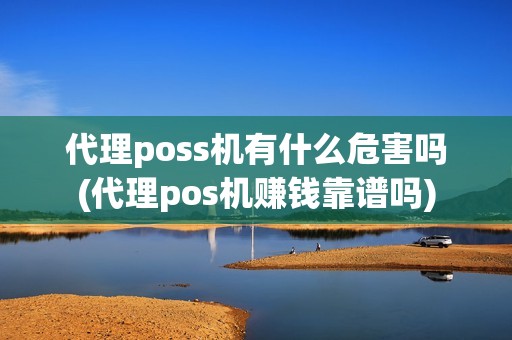 代理poss机有什么危害吗(代理pos机赚钱靠谱吗)