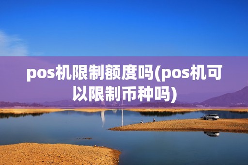pos机限制额度吗(pos机可以限制币种吗)