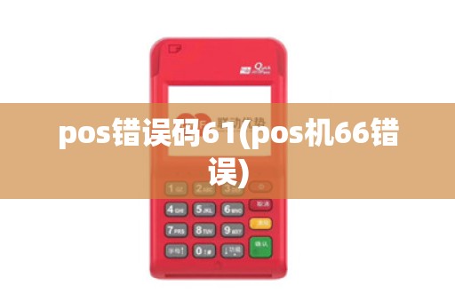 pos错误码61(pos机66错误)