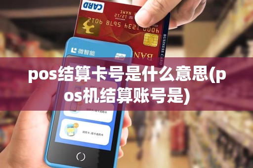 pos结算卡号是什么意思(pos机结算账号是)