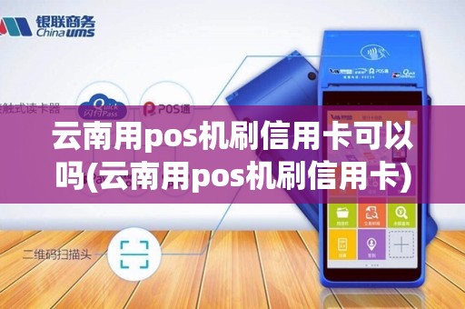 云南用pos机刷信用卡可以吗(云南用pos机刷信用卡)