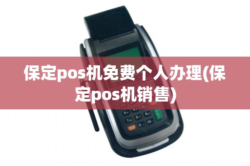 保定pos机免费个人办理(保定pos机销售)