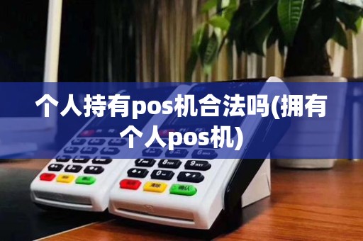 个人持有pos机合法吗(拥有个人pos机)