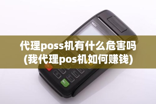 代理poss机有什么危害吗(我代理pos机如何赚钱)