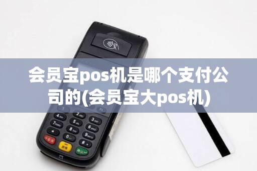 会员宝pos机是哪个支付公司的(会员宝大pos机)