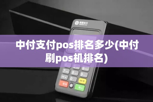 中付支付pos排名多少(中付刷pos机排名)