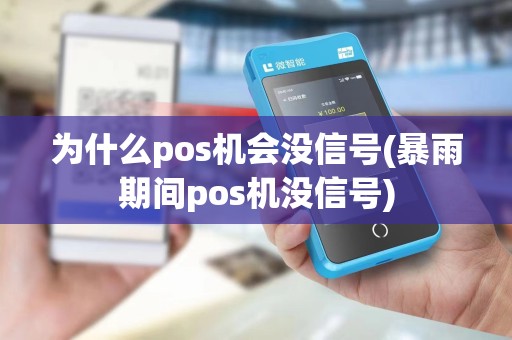 为什么pos机会没信号(暴雨期间pos机没信号)