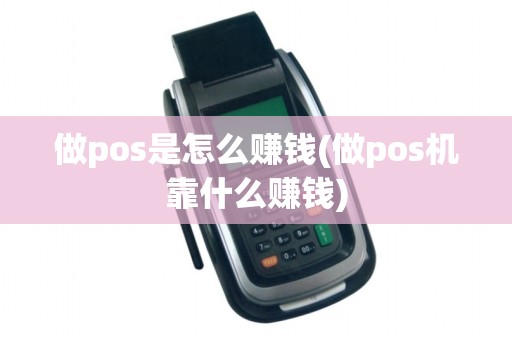 做pos是怎么赚钱(做pos机靠什么赚钱)