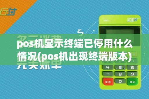 pos机显示终端已停用什么情况(pos机出现终端版本)