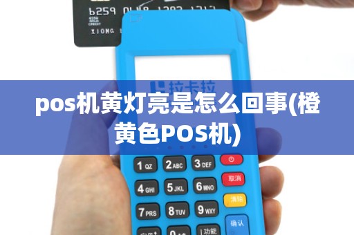 pos机黄灯亮是怎么回事(橙黄色POS机)