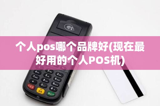 个人pos哪个品牌好(现在最好用的个人POS机)